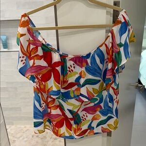 Show Me Your MuMu Multicolor Floral Blouse